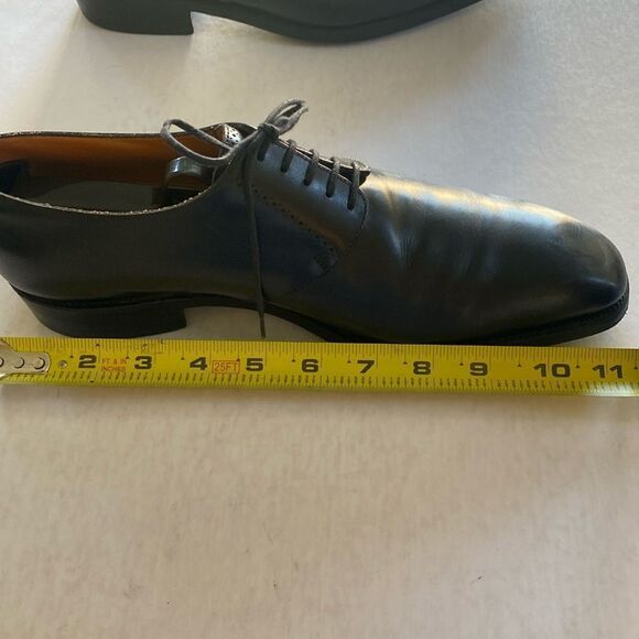 JM Weston Men’s Black Leather Derbys Size 7 UK or about Size 8 US.Made in France - Picture 6 of 14